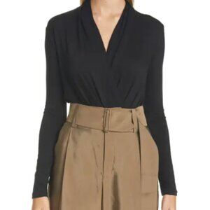 Vince Longsleeve Crossover Bodysuit